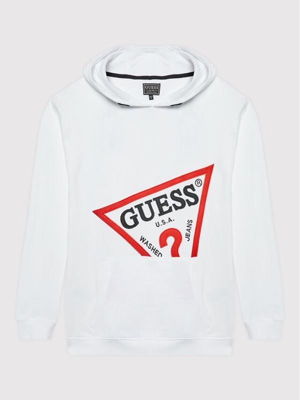 Guess Guess Суитшърт L2YQ07 KAD70 Бял Oversize