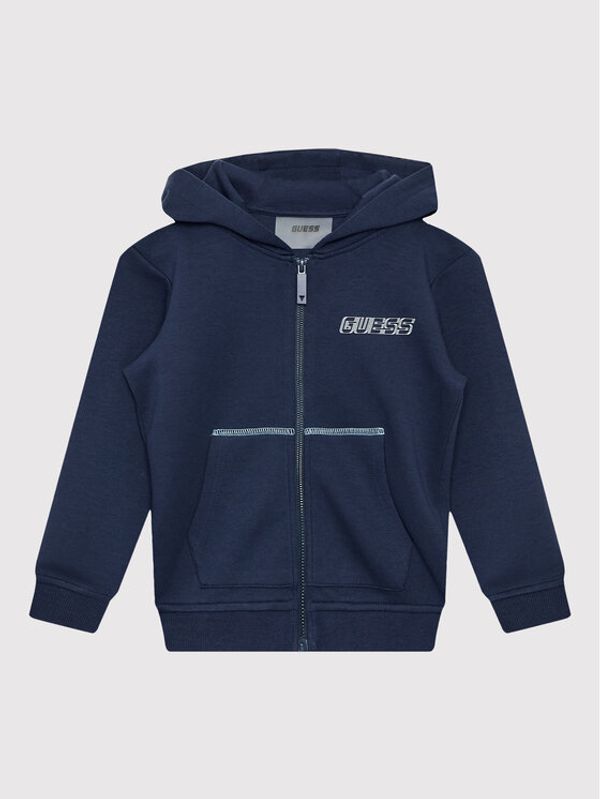 Guess Guess Суитшърт L2YQ10 KA3P1 Тъмносин Regular Fit