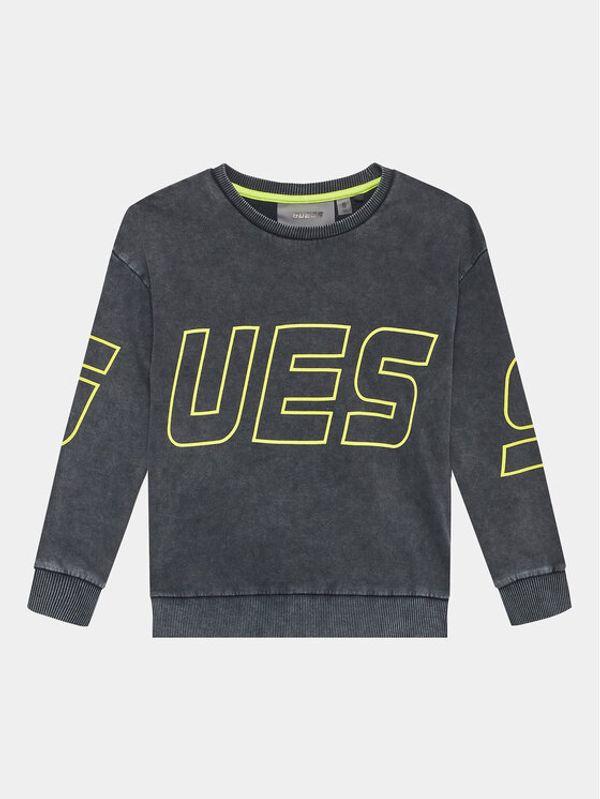 Guess Guess Суитшърт L3BQ23 KBYX0 Черен Regular Fit