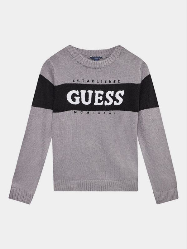 Guess Guess Суитшърт L3BR00 Z32N0 Сив Regular Fit