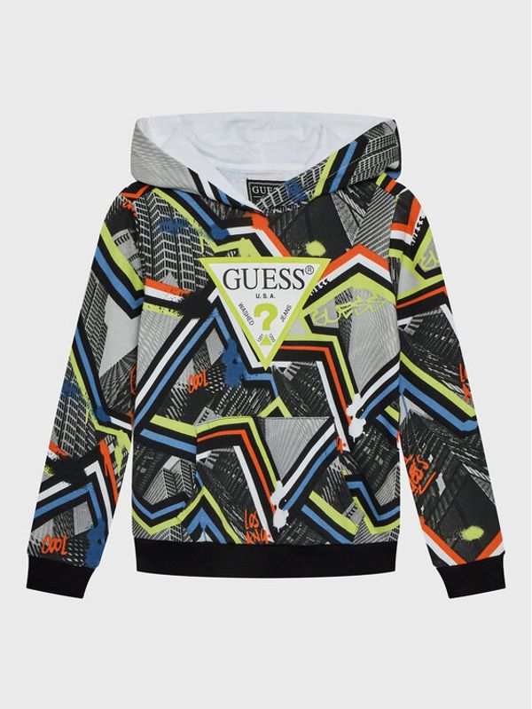 Guess Guess Суитшърт L3RQ06 KA6R3 Черен Regular Fit