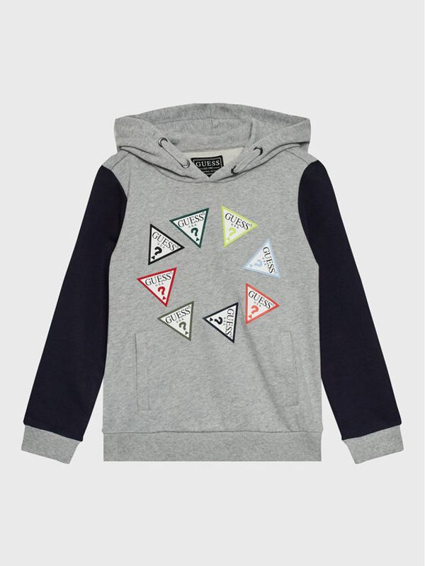 Guess Guess Суитшърт L3RQ07 KA6R3 Сив Regular Fit