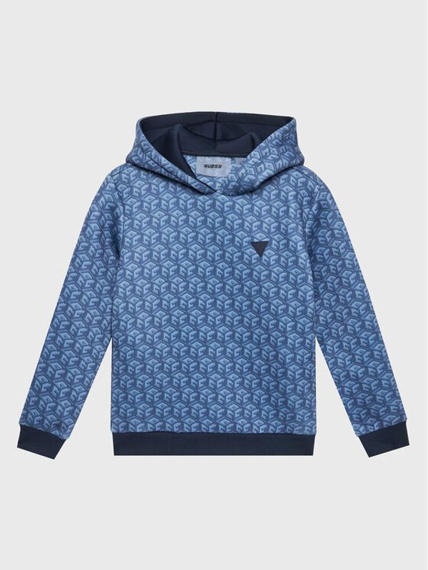 Guess Guess Суитшърт L3RQ21 JR06W Син Regular Fit