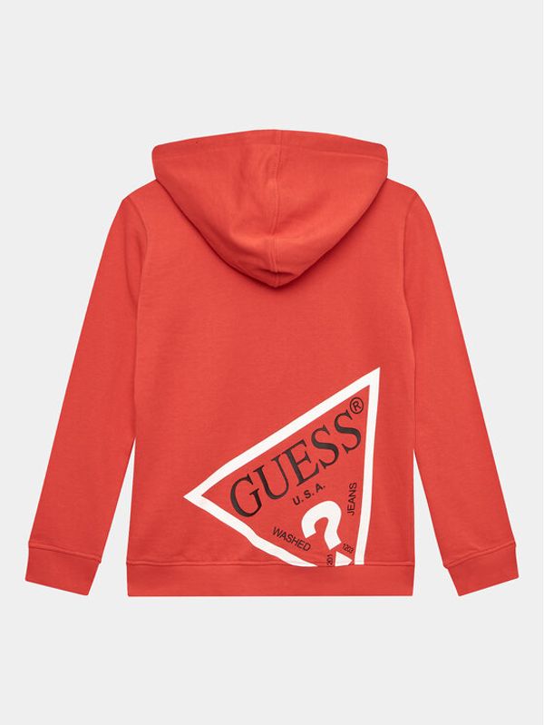Guess Guess Суитшърт L3YQ29 KAUG0 Червен Regular Fit