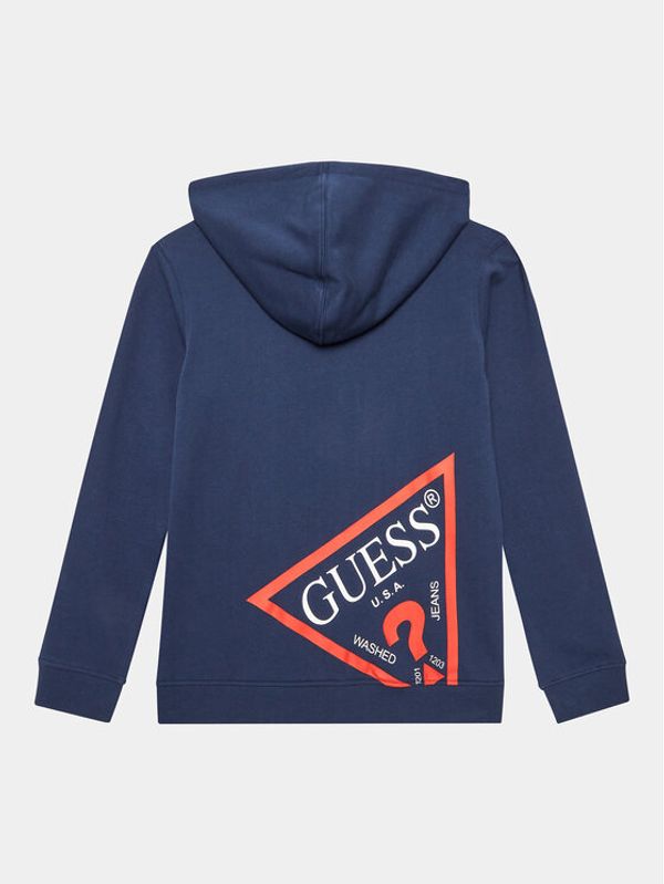 Guess Guess Суитшърт L3YQ29 KAUG0 Тъмносин Regular Fit