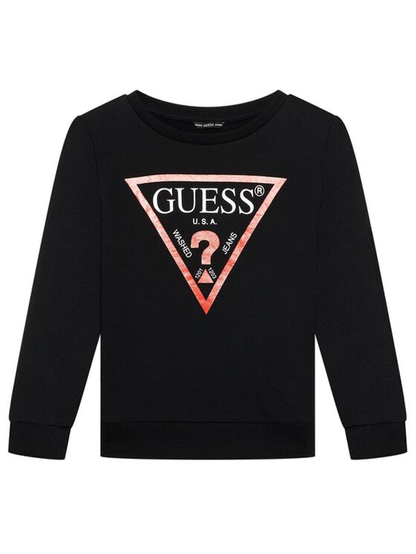 Guess Guess Суитшърт L73Q09 KAUG0 Черен Regular Fit