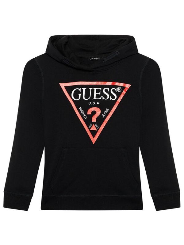 Guess Guess Суитшърт L92Q09 KAUG0 Черен Regular Fit