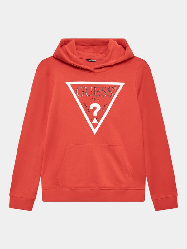 Guess Guess Суитшърт L92Q09 KAUG0 Червен Regular Fit
