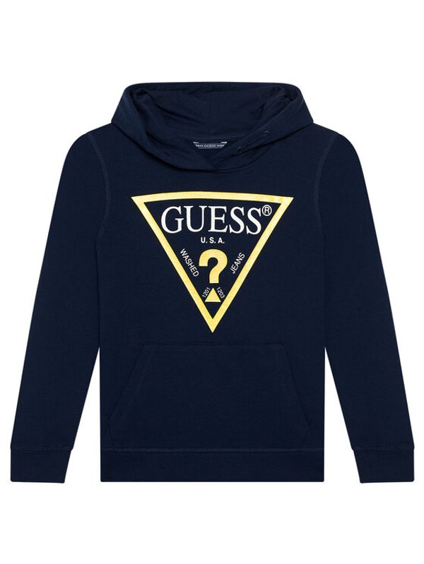 Guess Guess Суитшърт L92Q09 KAUG0 Тъмносин Regular Fit
