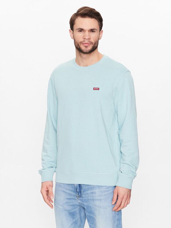 Guess Guess Суитшърт Logo M3GQ11 KBK32 Зелен Regular Fit