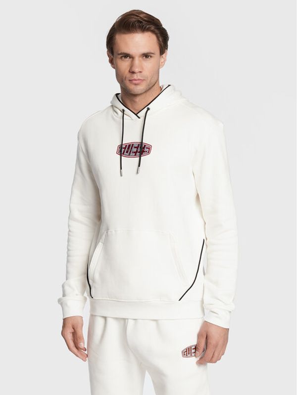 Guess Guess Суитшърт Lucky Z2BQ19 K9V34 Бял Regular Fit