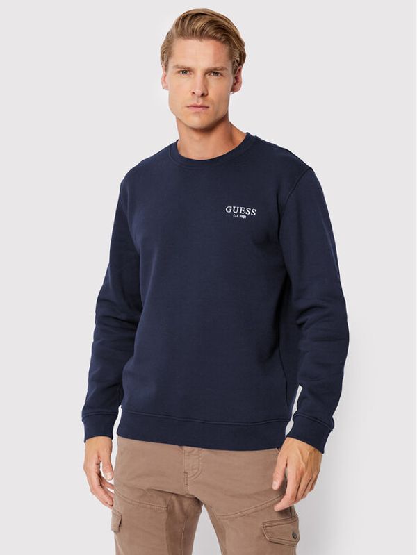 Guess Guess Суитшърт M2BQ19 KBD10 Тъмносин Regular Fit