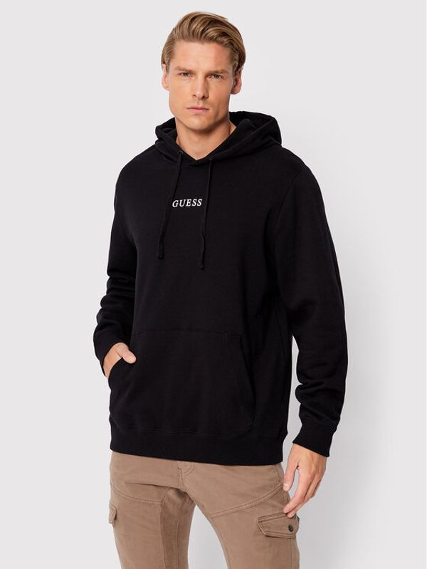 Guess Guess Суитшърт M2BQ50 K9YH1 Черен Regular Fit