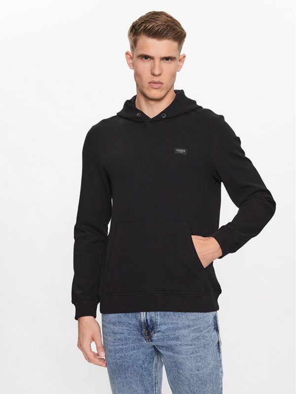 Guess Guess Суитшърт M3YQ10 KBTP1 Черен Regular Fit
