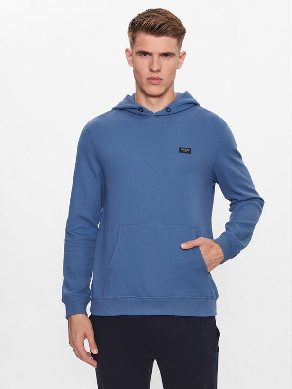 Guess Guess Суитшърт M3YQ10 KBTP1 Син Regular Fit