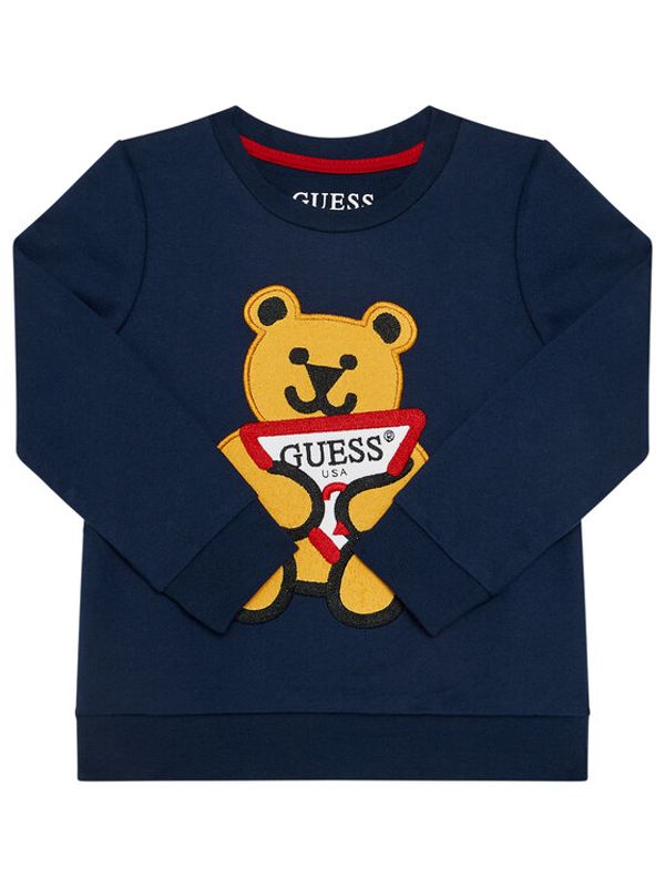 Guess Guess Суитшърт N0BQ09 K97E0 Тъмносин Regular Fit