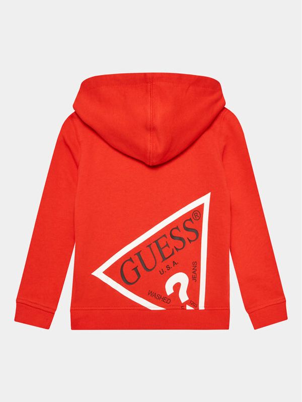 Guess Guess Суитшърт N3YQ07 KAUG0 Червен Regular Fit
