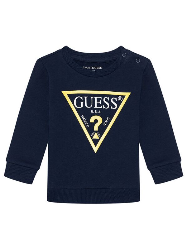 Guess Guess Суитшърт N73Q10 KAUG0 Тъмносин Regular Fit