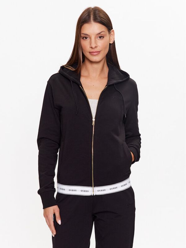 Guess Guess Суитшърт O3YQ00 KBS91 Черен Regular Fit