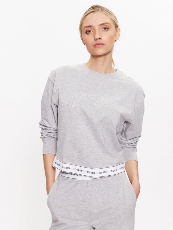 Guess Guess Суитшърт O3YQ01 KBS91 Сив Regular Fit