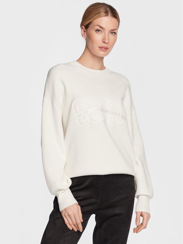 Guess Guess Суитшърт Odette W3RR50 Z26I0 Екрю Regular Fit