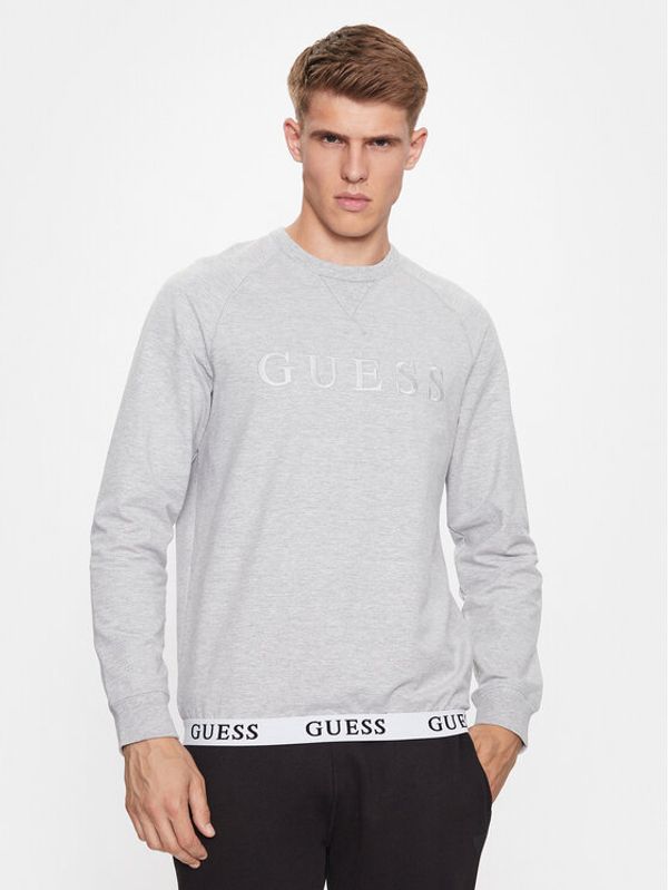 Guess Guess Суитшърт U3YQ01 KBS91 Сив Regular Fit