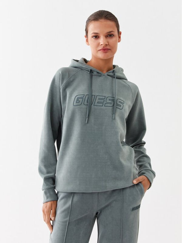 Guess Guess Суитшърт V2BQ01 KBC00 Син Regular Fit