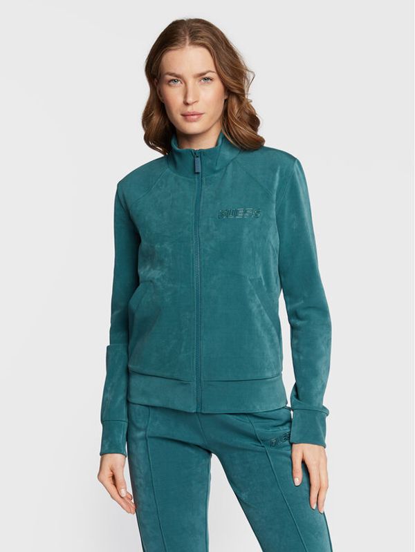 Guess Guess Суитшърт V2BQ02 KBC00 Зелен Regular Fit