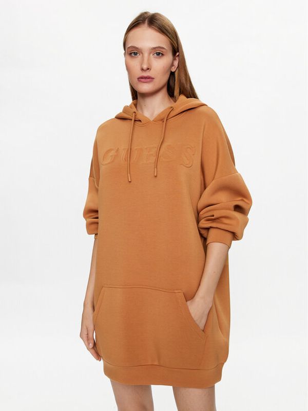 Guess Guess Суитшърт V3BQ14 K7UW2 Бежов Regular Fit