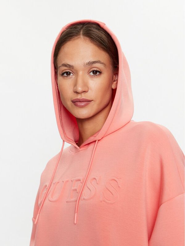 Guess Guess Суитшърт V3BQ14 K7UW2 Зелен Regular Fit