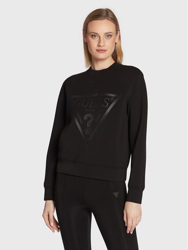Guess Guess Суитшърт V3RQ19 K7UW2 Черен Regular Fit