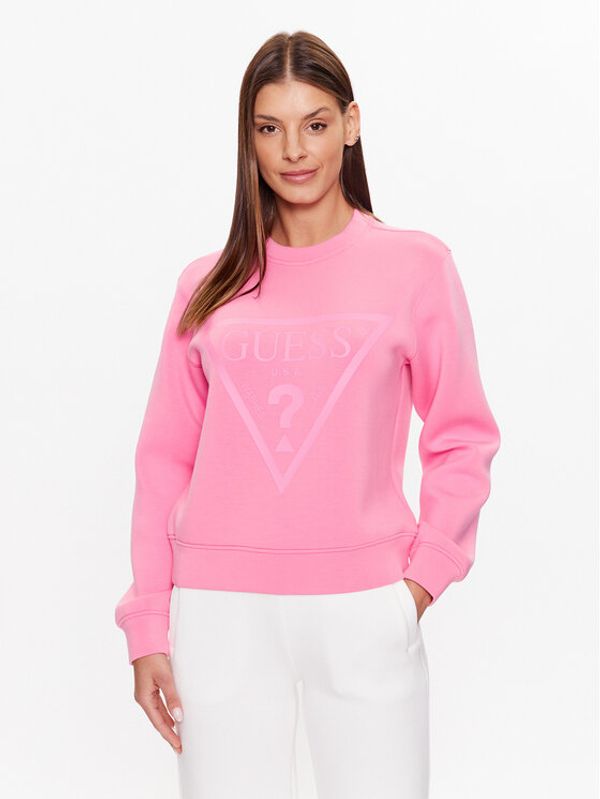 Guess Guess Суитшърт V3RQ19 K7UW2 Розов Regular Fit