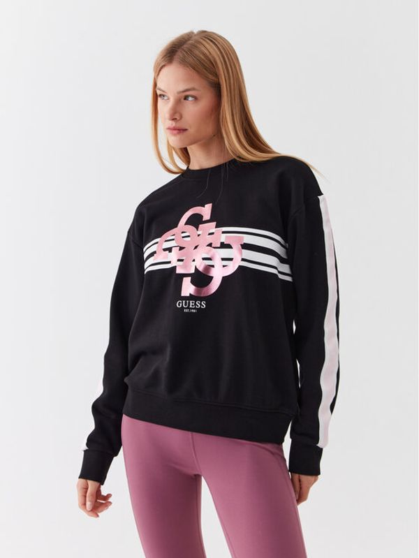 Guess Guess Суитшърт V3YQ17 KBV71 Черен Regular Fit