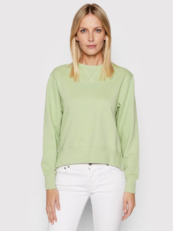 Guess Guess Суитшърт W2GQ30 KB4N1 Зелен Relaxed Fit