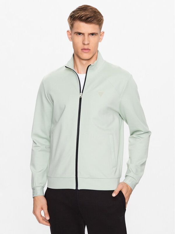 Guess Guess Суитшърт Wilmer Z3YQ06 KBT22 Зелен Regular Fit