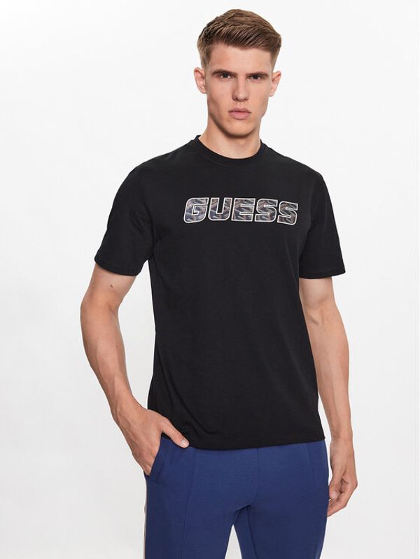 Guess Guess Суитшърт Z2YQ10 KB3P2 Тъмносин Regular Fit