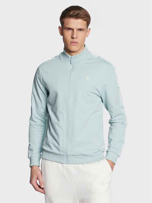 Guess Guess Суитшърт Z2YQ12 K6ZS1 Зелен Regular Fit