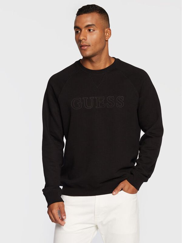 Guess Guess Суитшърт Z2YQ27 K9V31 Черен Regular Fit