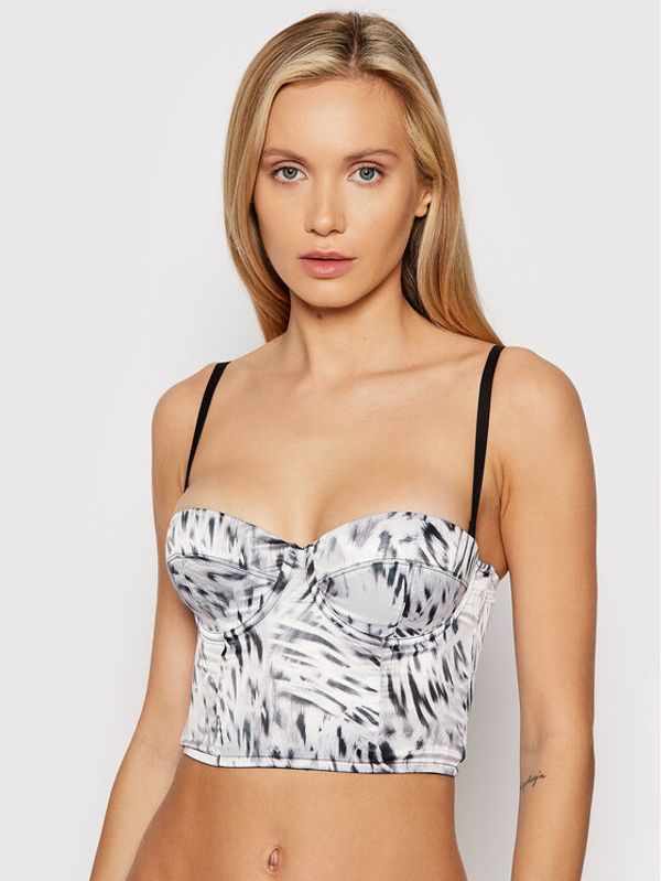 Guess Guess Сутиен тип Бардо Addie O1BC14 KA5I0 Сив