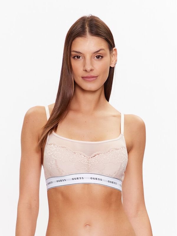 Guess Guess Сутиен-топ Belle O2BC07 KBBT0 Розов