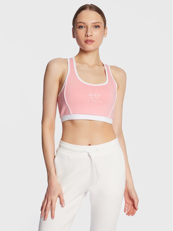 Guess Guess Сутиен-топ Signature V3GP00 KBP41 Розов