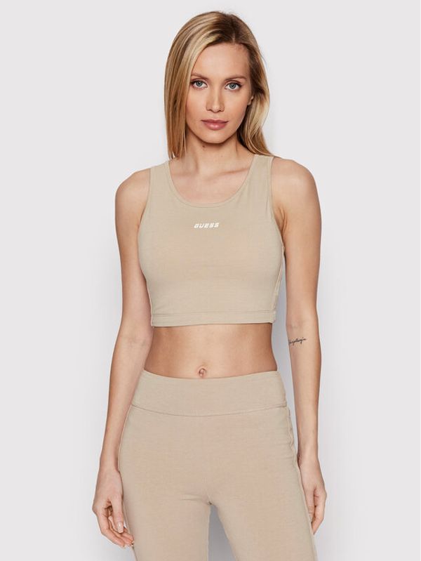 Guess Guess Сутиен-топ V2GP16 KABR0 Бежов