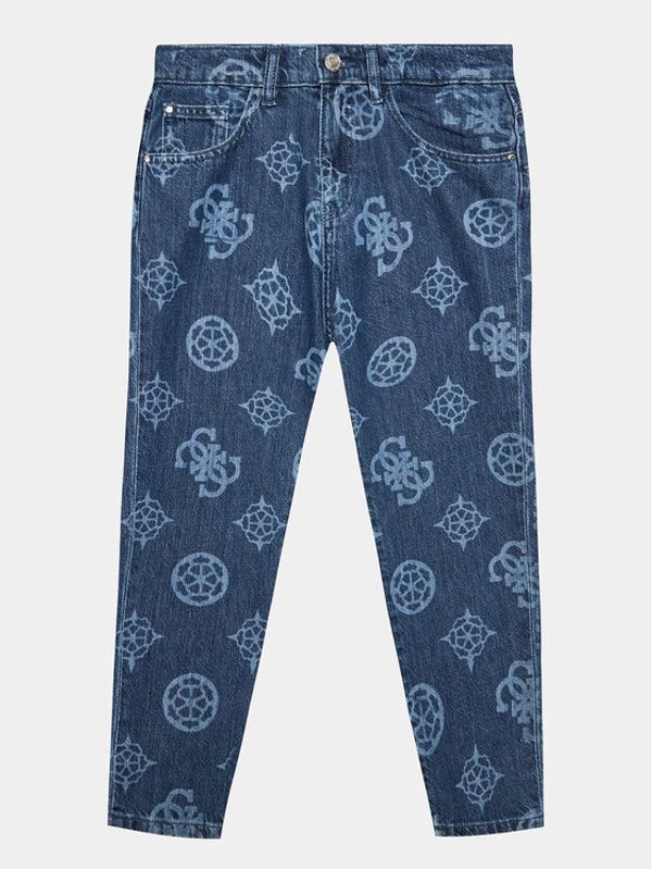 Guess Guess Текстилни панталони J3YA01 D45E0 Розов Regular Fit