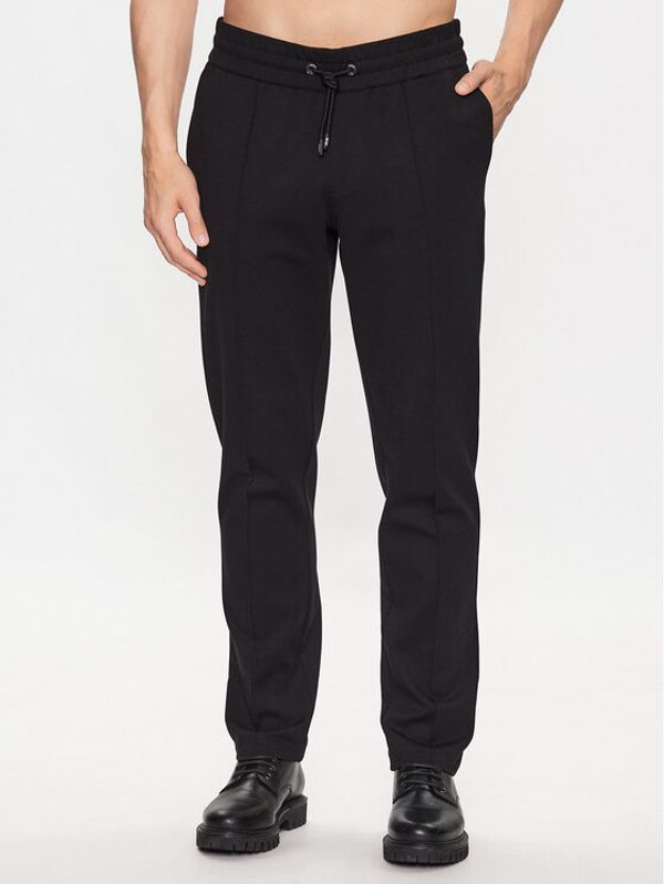 Guess Guess Текстилни панталони M3YB18 KBT22 Черен Regular Fit