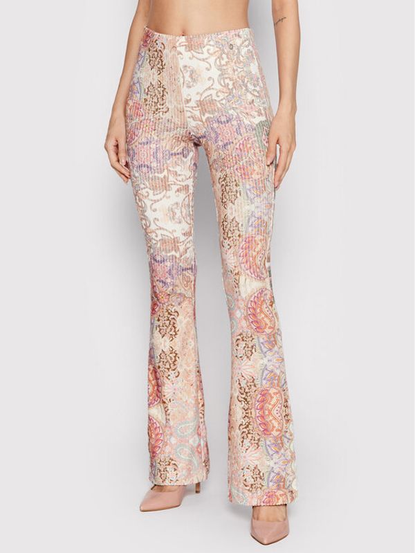 Guess Guess Текстилни панталони W2YB00 KB7I0 Цветен Regular Fit