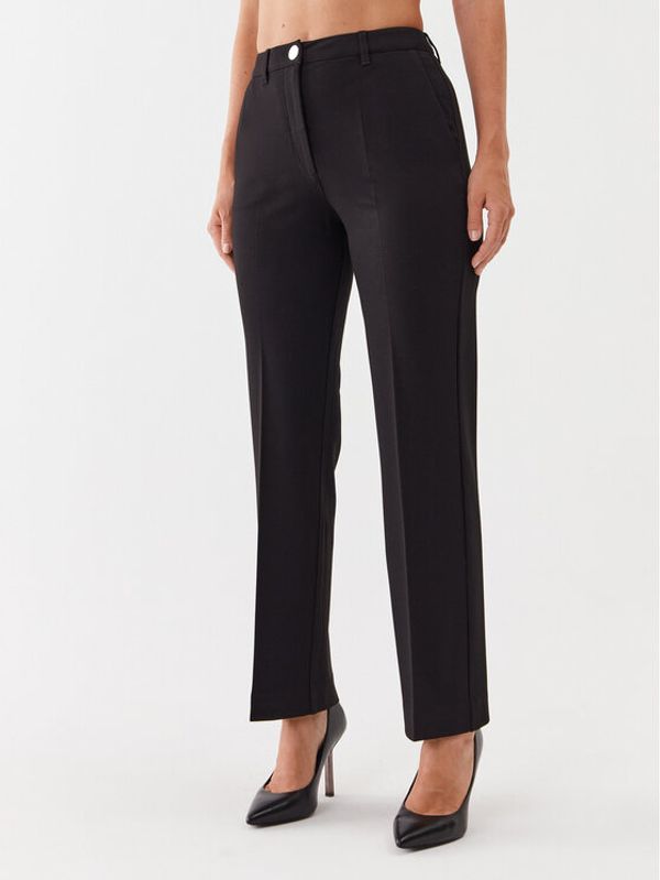 Guess Guess Текстилни панталони W3YB02 K8RN0 Черен Regular Fit