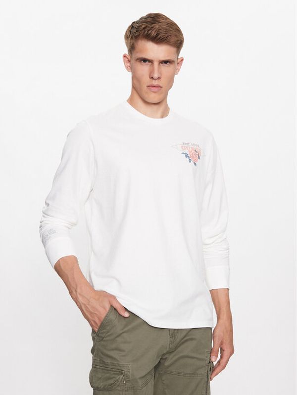 Guess Guess Тениска с дълъг ръкав M3BI54 KBZV1 Бял Regular Fit
