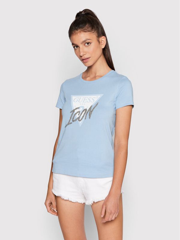 Guess Guess Тишърт 144 Син Regular Fit