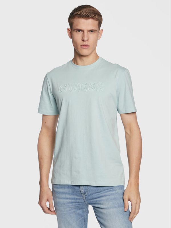 Guess Guess Тишърт Alphy Z2YI11 J1311 Зелен Regular Fit