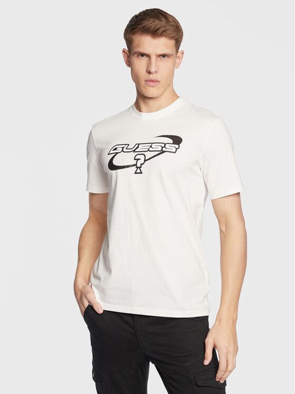 Guess Guess Тишърт Bryant Z3GI01 I3Z14 Бял Regular Fit
